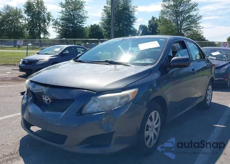 2010 Toyota Corolla Le z USA, uszkodzony, nr VIN 1NXBU4EE0AZ369181